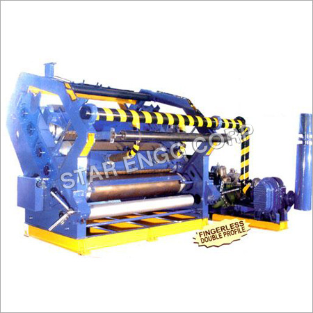 Fingerless Double Profile Corrugating Machine 