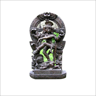 लकड़ी की नटराज प्रतिमा
