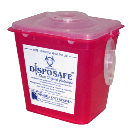 Medical Sharps Containers Application: Industry And Home