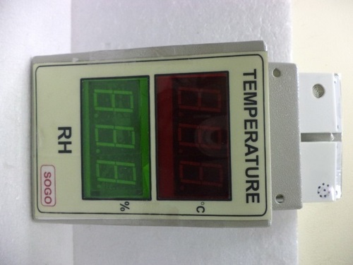 Cream And Yellow Temperature Sensor