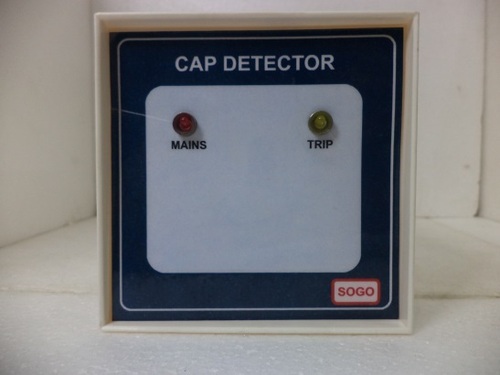 Cream And Black Cap Detector