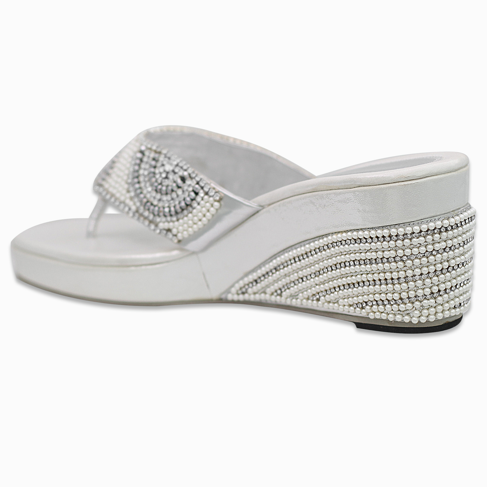 Handmade Designer Silver Sandal