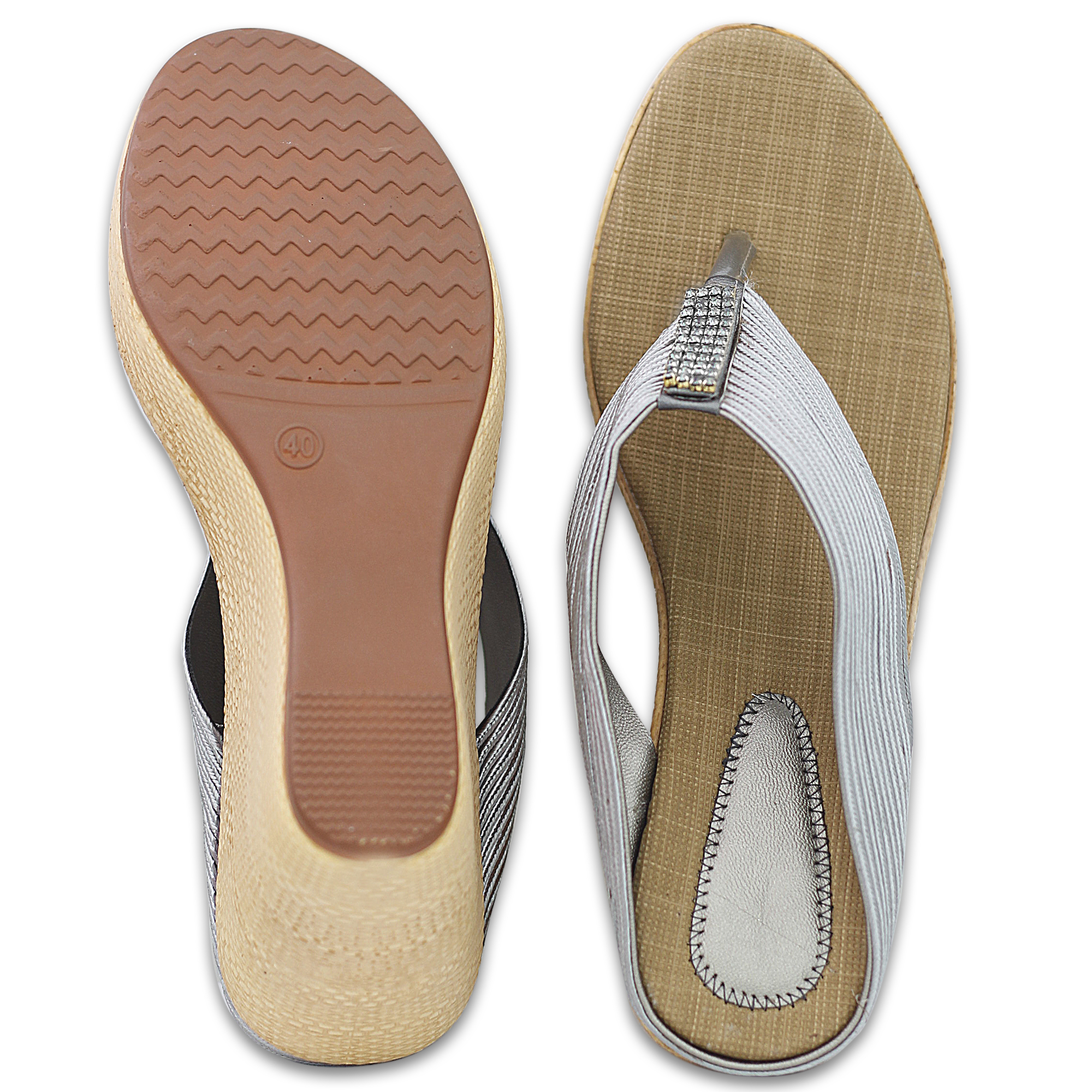 Designer Golden Slip On