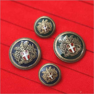 डिज़ाइनर मेटल बटन