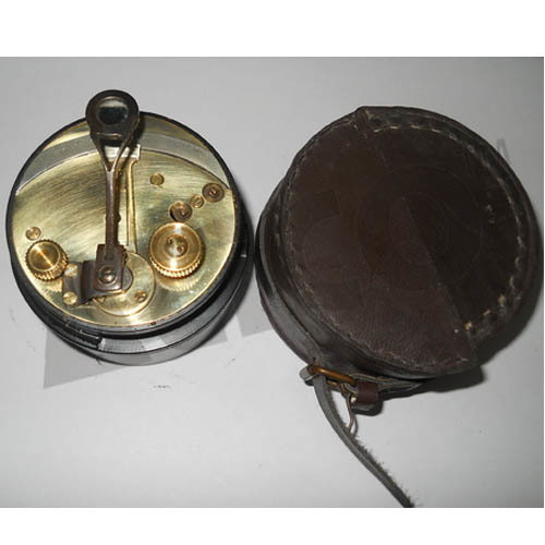 Box Sextant Complete In Leather Case