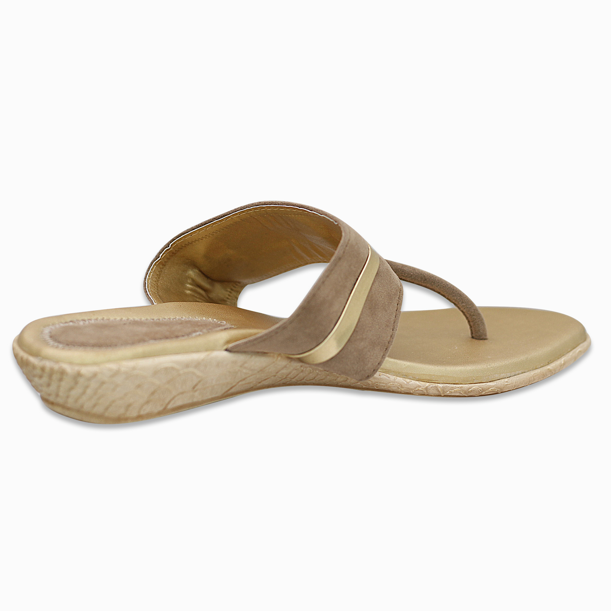 Designer Golden Slip On