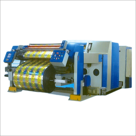Slitter Rewinder - High Precision Fabrication, Compact Design for Efficient Material Processing