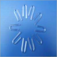 U Sharp Quartz Tube - Unequal Arms