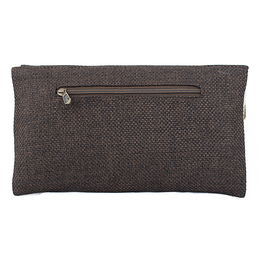 Designer Brown Clutch