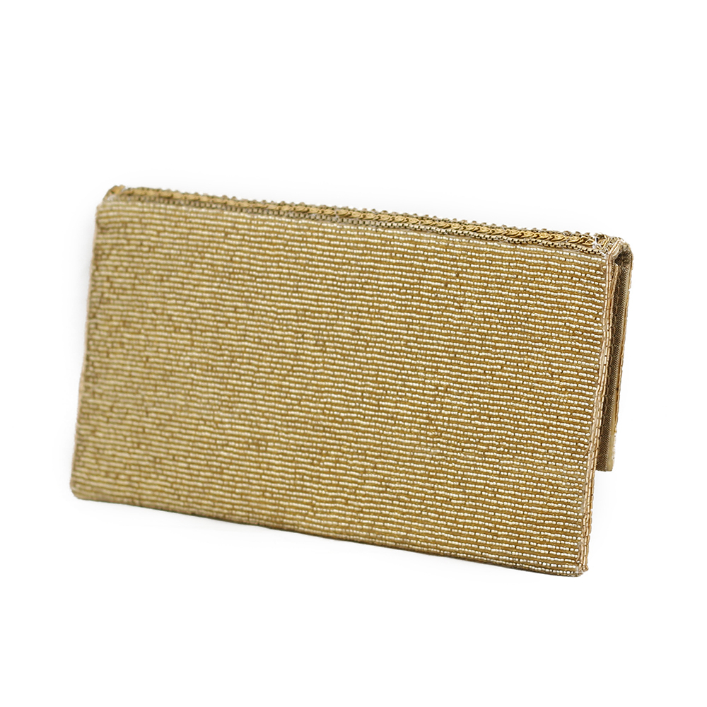 Designer Golden Clutch