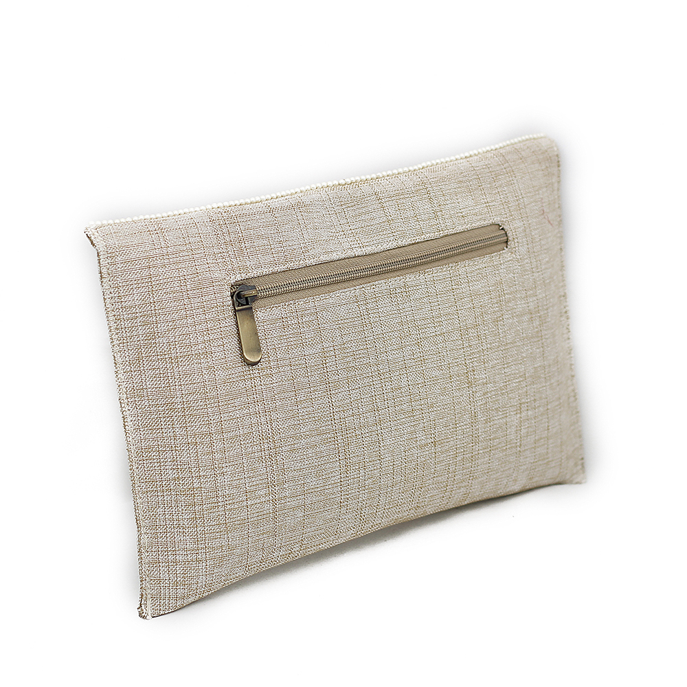 Handmade Designer Jute Clutch