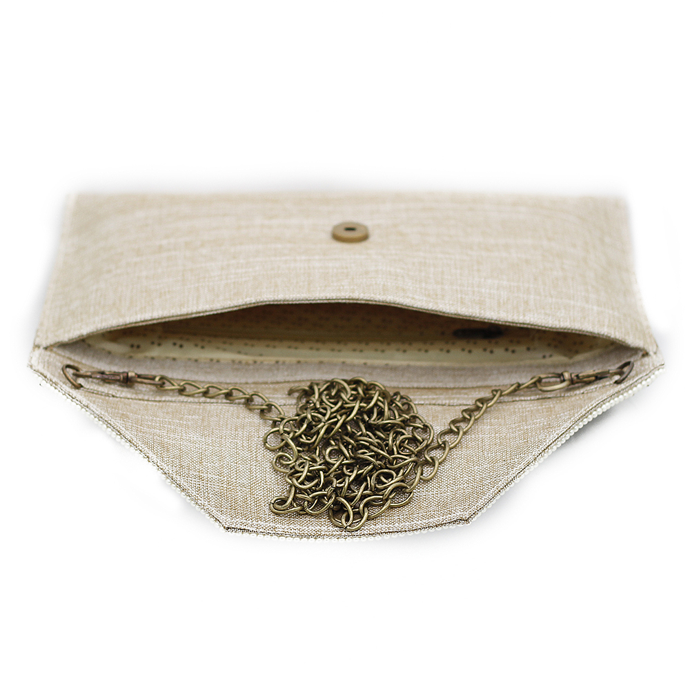 Handmade Designer Jute Clutch
