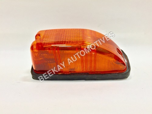 MUD GUARD LIGHT CANTER - PVC Plastic, 12-24 Volt, 5-10 Watt | Yellow & Red, High Durability, Ideal for Protective Lamp Covering