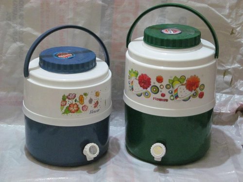 Water Camper - 5-15 Liter Size, Soft Multicolor Plastic Material | Ideal for Portable Hydration Solutions