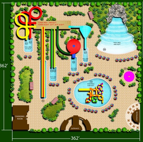 स्टील 3 एसर प्लांट लेआउट