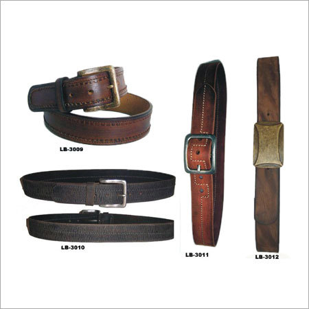Colored Leather Belt