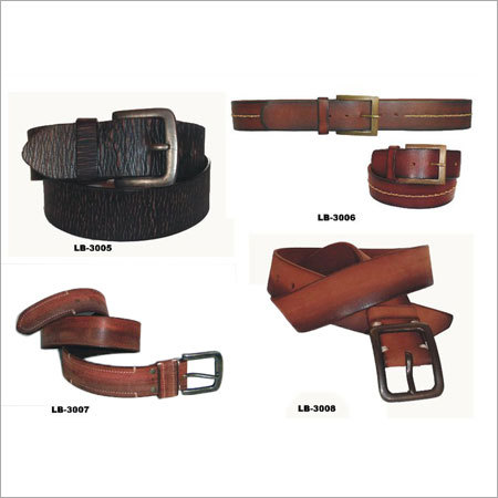 चमड़े की बेल्टस