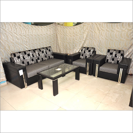 Modular Wooden Sofa Set