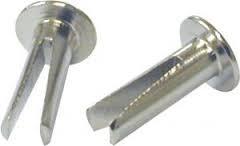 द्विभाजित rivets