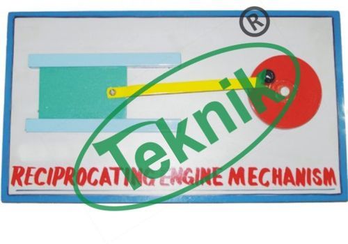 Aluminium Made Slide Crank Mechanism - Color: Multicolor