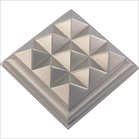 Brass Pyramid Mirror Cap