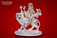 Silver Plated Durga Statue