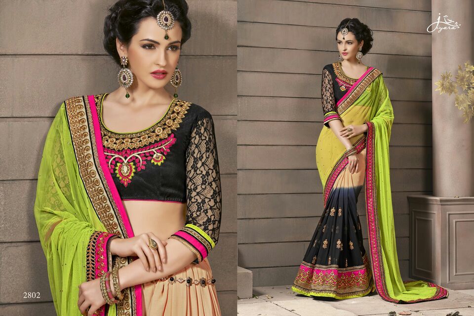 Designer Georgette Sarees