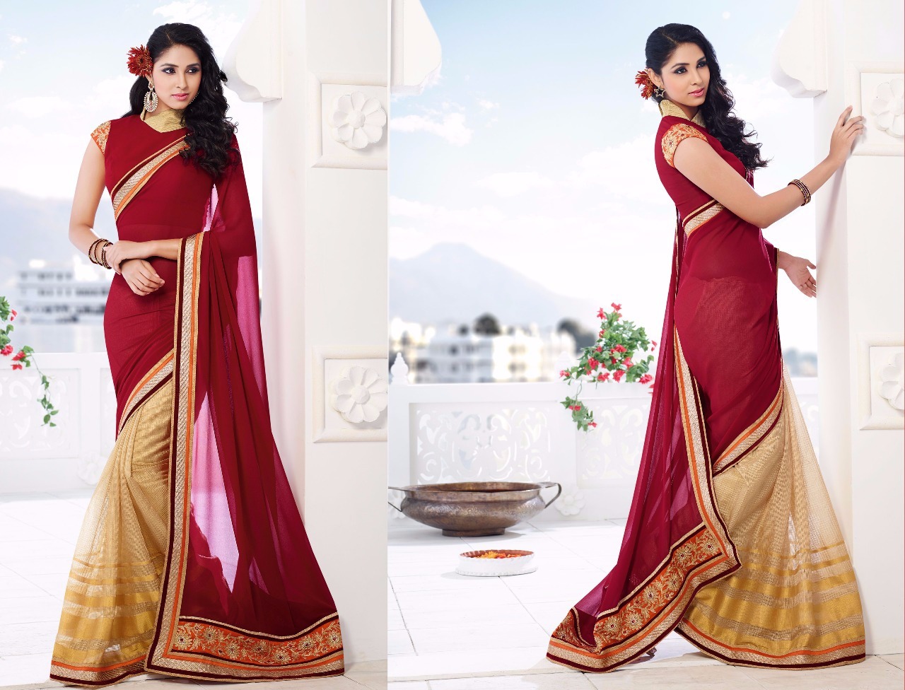 Designer Georgette Sarees