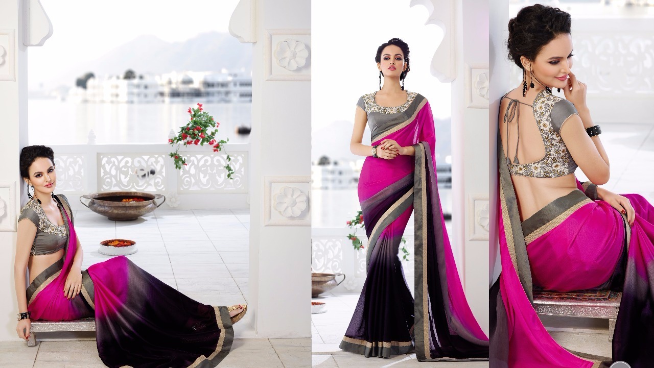 Fancy Work Sarees