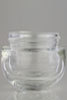 Cosmetic Cream Jar - Clear Glass, 25.4-76.2mm Height , Air Tight Seal, Scratch Resistant, Elegant Design