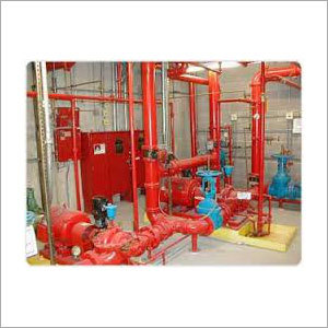 Fire Hydrant System - Mild Steel, Compact Build, Red Finish | Abrasion Resistant, High Strength, High Temperature Resistance