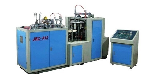 Fully Automatic Paper Cup Making Machine - Steel, 1500*1200*1800Mm | 50000Pcs/Day Capacity, User Friendly, High Speed, Efficient Performance