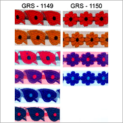 विवरण: बुने हुए जैक्वार्ड लेस