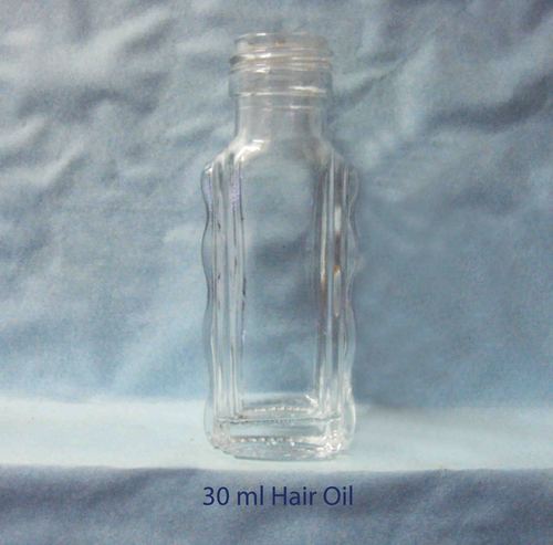  पारदर्शी 30 ml हेयर ऑयल की बोतल