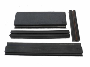 Customized Rubber Liners - Color: Black