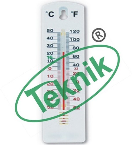 वॉल थर्मामीटर सी और एफ संयुक्त भारतीय साधारण