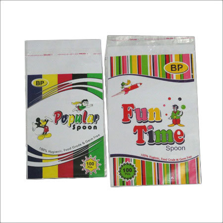Plastic Spoon Packing Bag