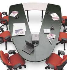 Conference Table - Color: Black