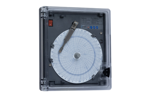 6 Inch 1 Pen Circular Chart Recorder Without Display Inkless Accuracy: A 0.5% %