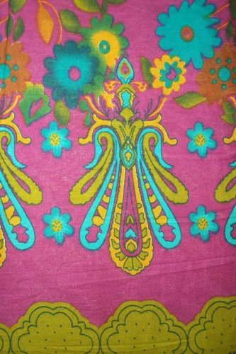 Designer Cotton Fabrics - 100% Cotton, Customizable Size and Width, Pink with Multicolor Floral Design | Soft, Lightweight, Suitable for Dressmaking and Upholstery