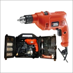 ब्लैक & डेक्कर 10mm हैमर ड्रिल किट D127