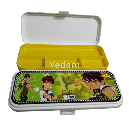 प्लास्टिक पेंसिल बॉक्स