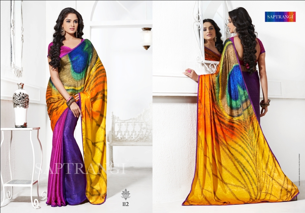 Glass Printed Saree