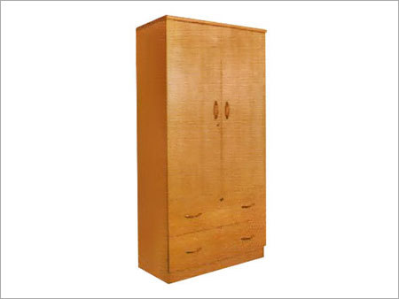 प्लाईवुड दो दरवाजों वाली अलमारी