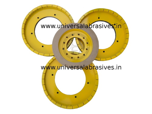 टाइल्स साइजिंग व्हील एप्लीकेशन: एंगुलर हेड ग्राइंडिंग