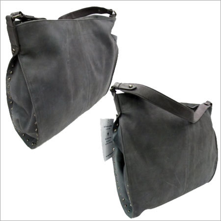 लेदर टोट बैग