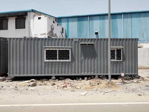 Site Office Container - Color: Grey
