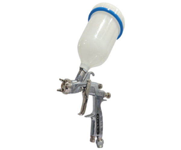 High Performance Gravity Feed Spray Gun W - 201 - Color: Blue And White
