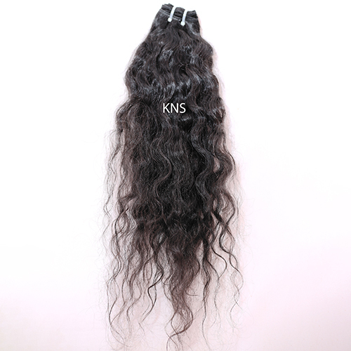 Natural Colour Black And Brown Kinky Curly Hair