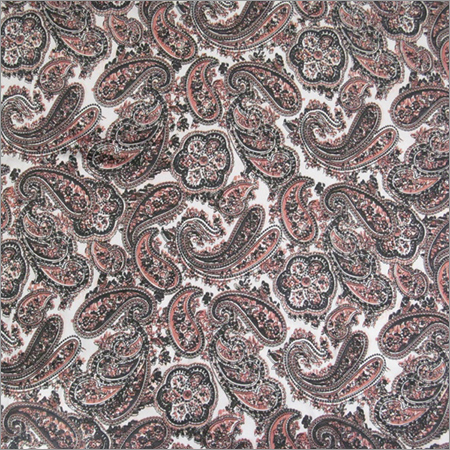 प्रिंटेड 폴ीस्टर 레योन कपड़ा